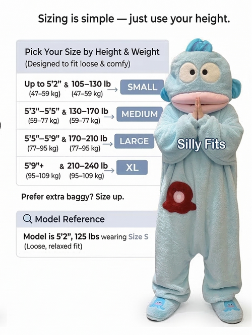 The silly Fits Fish