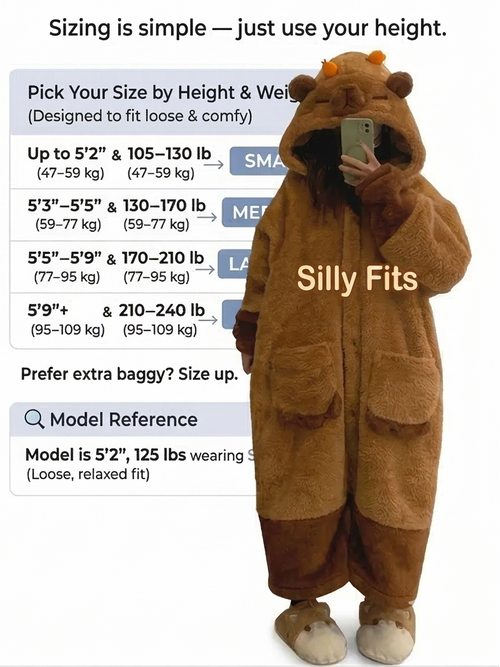 The Silly Fits Capybara