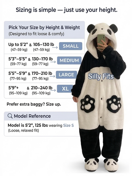 The Silly Fits Panda